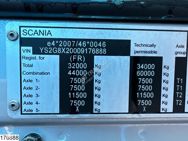 Kamion Scania 440 8x2, EURO 5, Fassi, Retarder,...