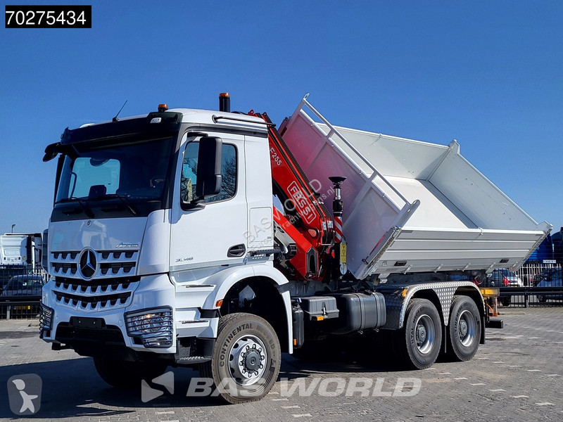 Camion Mercedes 3348 6X6 Fassi F255A.2.24...