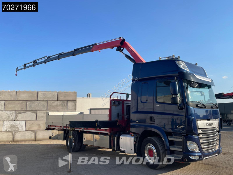 Camion DAF 530 4X2 HMF 1820-RC Kran Crane...
