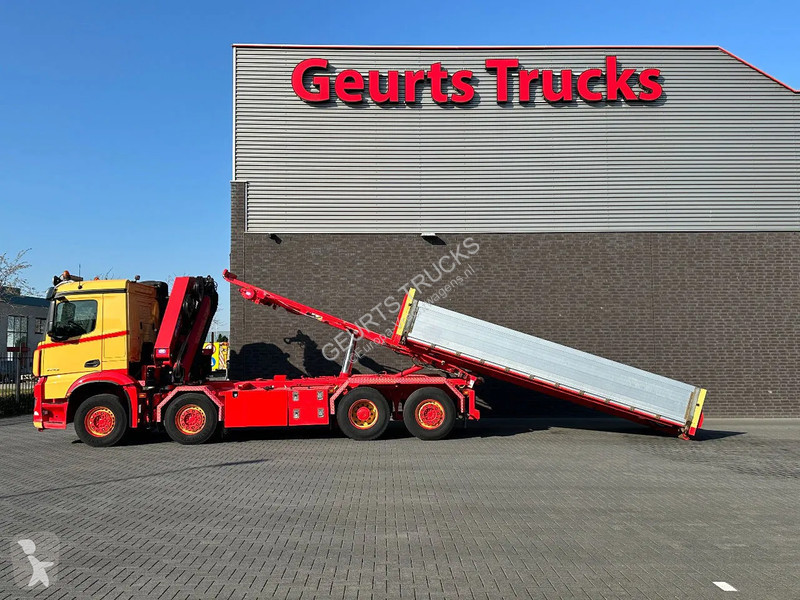 Kamion Mercedes 3253 L ENA 8X2/4 HMF2820 KRAAN...