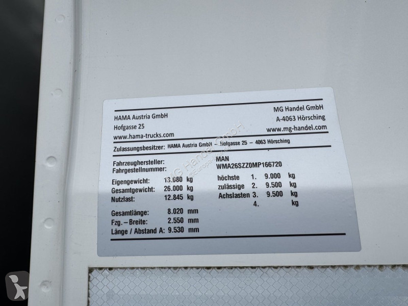 شاحنة MAN TGS 26.430 6x4 3-Seitenkipper,  HMF...
