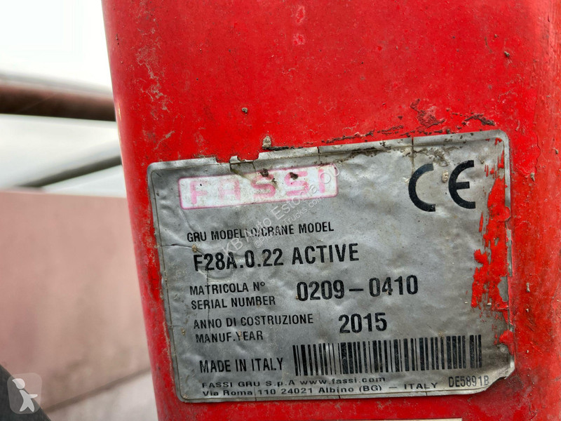 Lastbil MAN 8.180 4x2 CAB DAMAGE ! / Fassi F28...