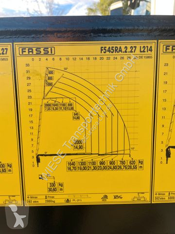 Camion Volvo FMX 500 FASSI Ladekran F545 JIB...