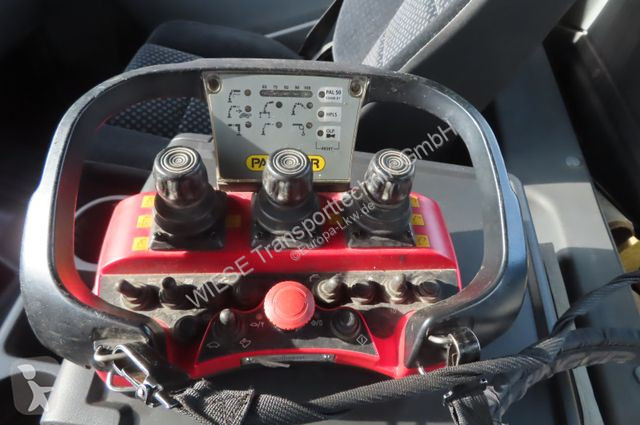 Kamion Mercedes 1833 L - Glastransporter Kran...