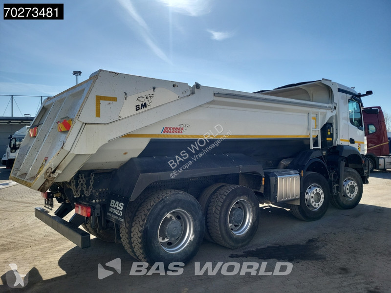 شاحنة Mercedes 3246 8X4 16m3 Bennes Marrel...
