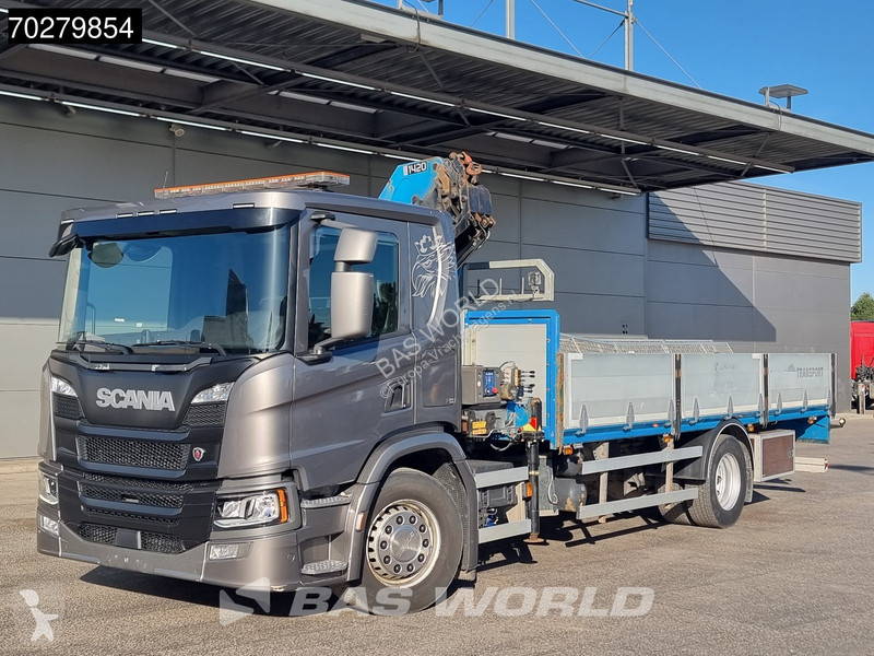 Camion Scania P280 4X2 HMF 1420K-RC Kran Crane...
