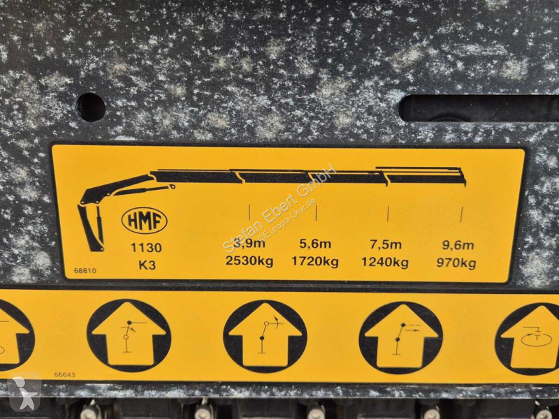 Lastbil MAN 18.430 4x4 BL Kran HMF 1130K-RCS...