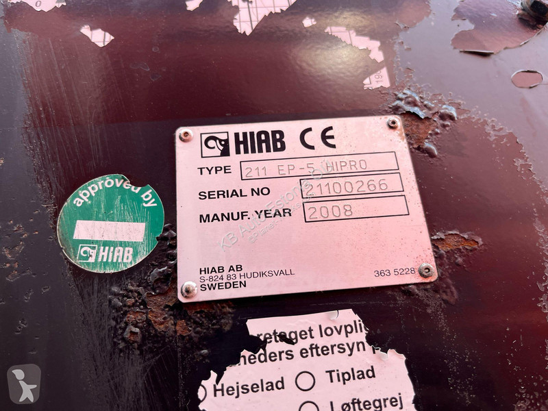 Kamion Scania R 144 8x2/4 HIAB 211EP-5 YEAR...