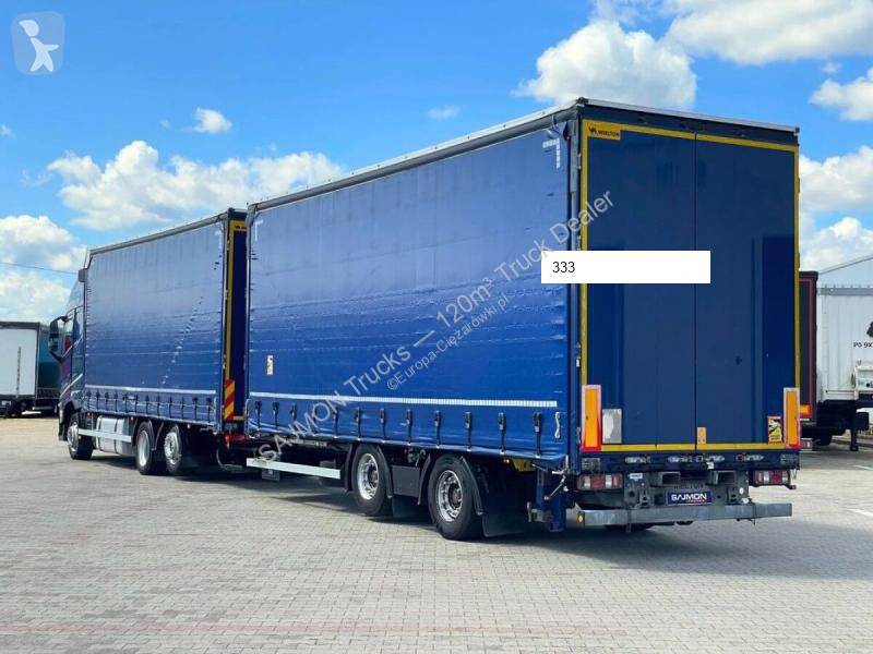 Lastbil med släp Volvo FH 460 / ZESTAW TANDEM...
