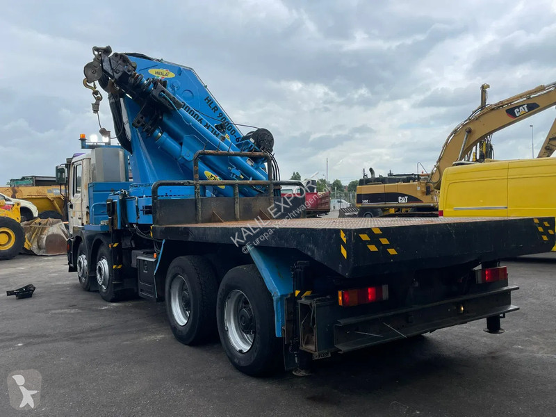 Lastbil MAN Heila 90.000 6S Crane 8x4 Full...