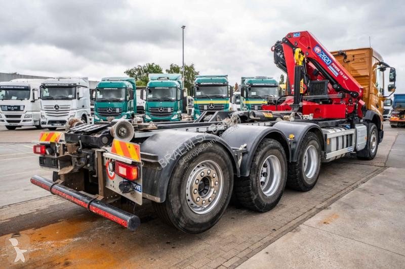 Camion Volvo 430-8x4+HMF 2820/6xhydr.