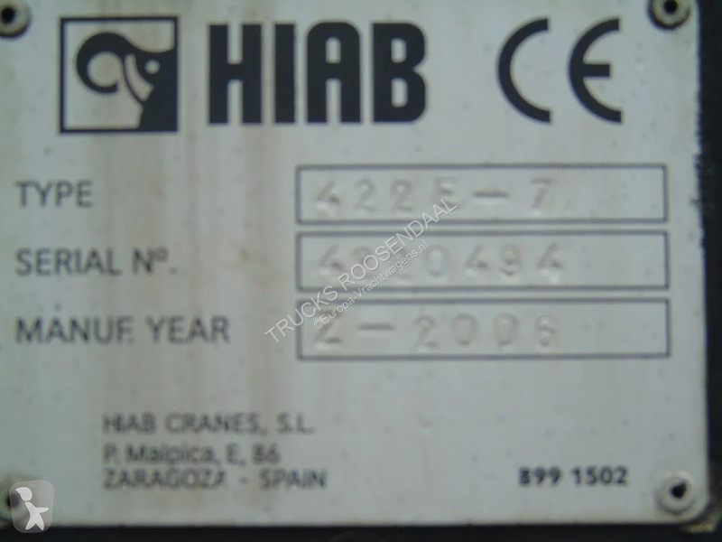 Kamion Volvo 440 + HIAB 422 E-7 + 8X4 + PERFECT...