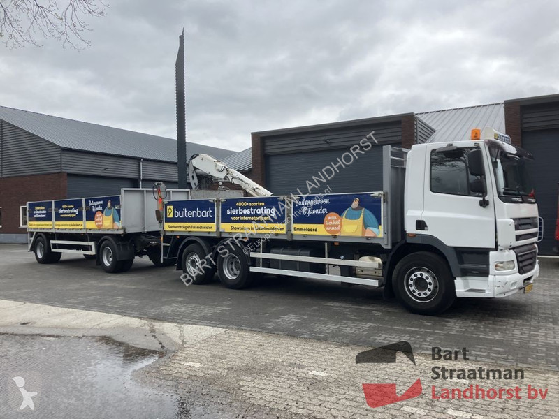 Kamion DAF FAN 410 6x2 Euro 5 met verrijdbare...