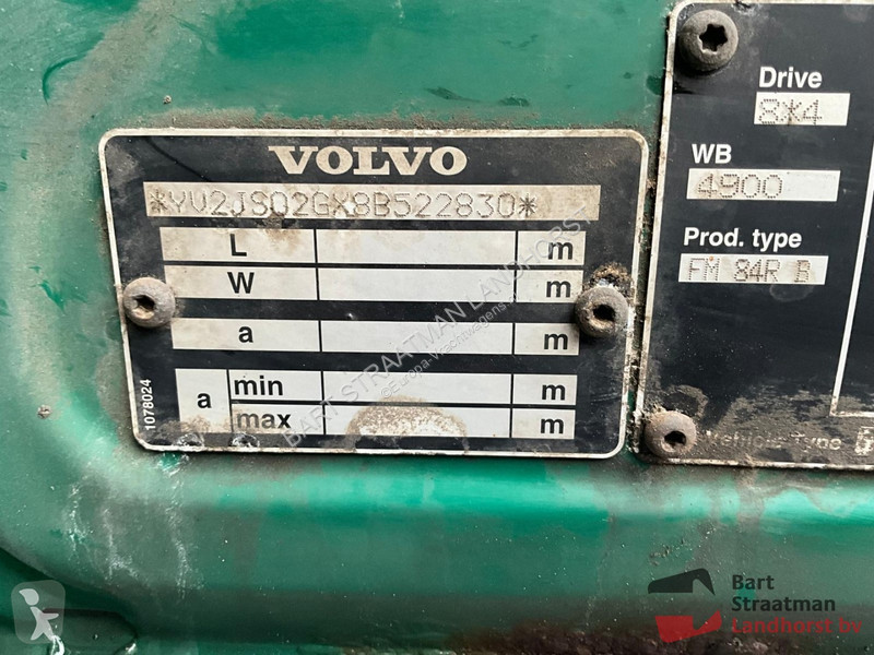 Kamion Volvo 440 8x4 Euro 5 met NCH 30Ton...