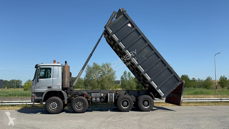 Vrachtwagen Mercedes ACTROS 4851 V8 8x8 tipper