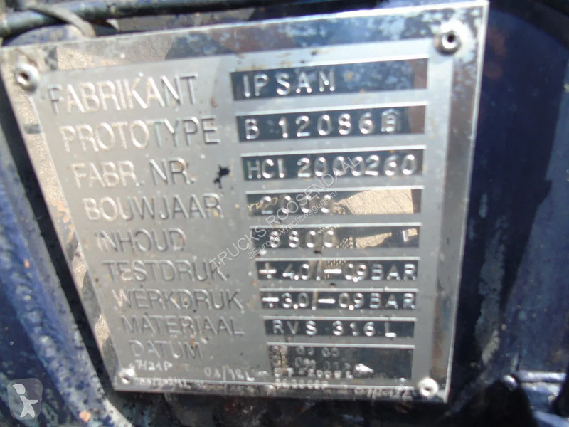 Kamion Mercedes 1923 + 8.800 liter INOX +...