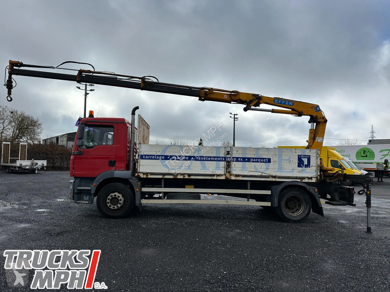Camion MAN TGM *202000 km*Grue EFFER type 120 3...