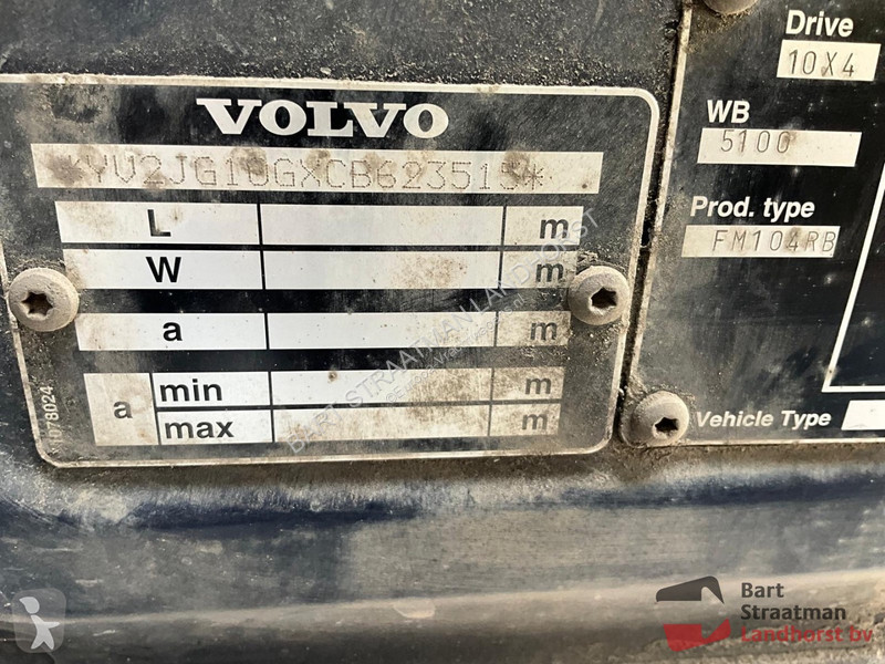 Camion Volvo 420 10x4 Euro 5 Plate truck...