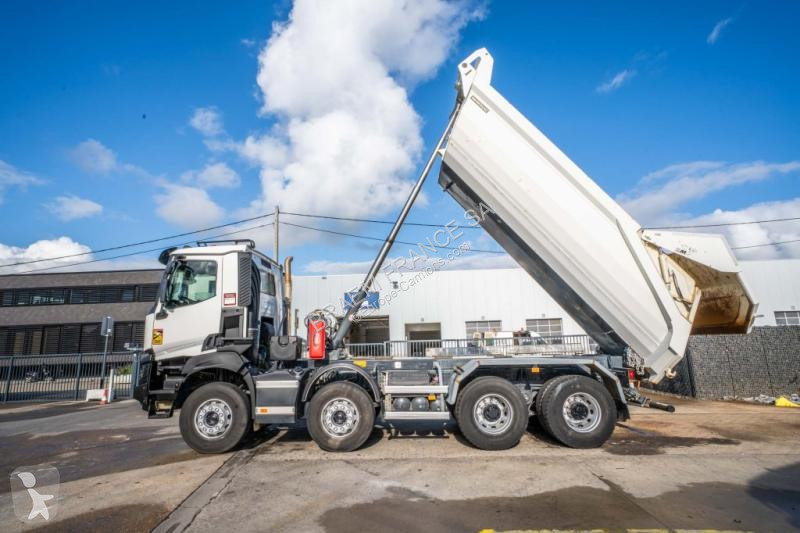 Camion Renault  K 480 + BENNE ENROCHEMENT HARDOX