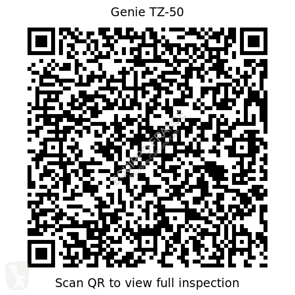 Lastbil Genie TZ-50 DC w/ Drive 17.09 m