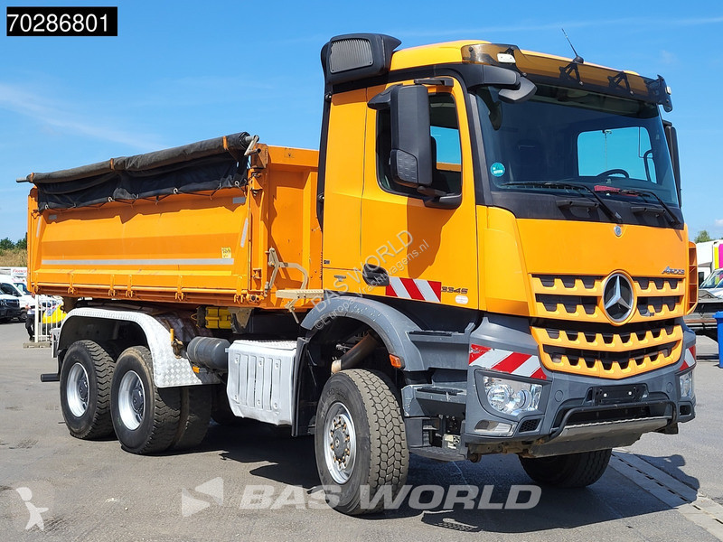 Camion Mercedes 3345 6X6 11m3 Meiller Mixer...