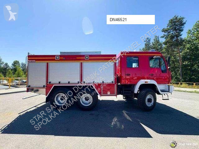 Camião MAN Star 266 MAN 6x6 Fire Truck Feuerwehr