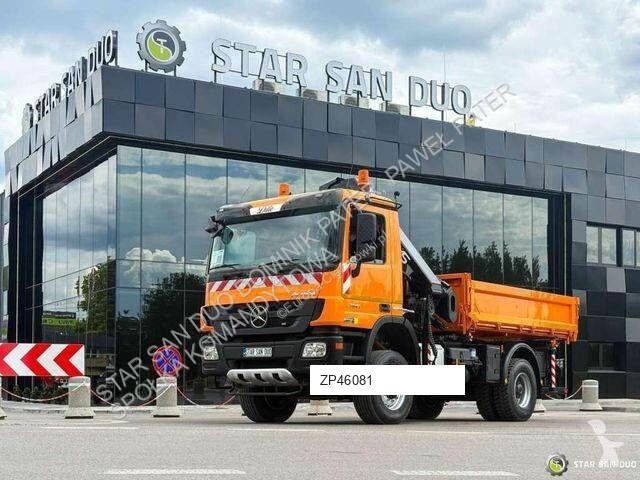 Camion Mercedes 1841 AK 4x4 Hiab 288E-7 Crane...