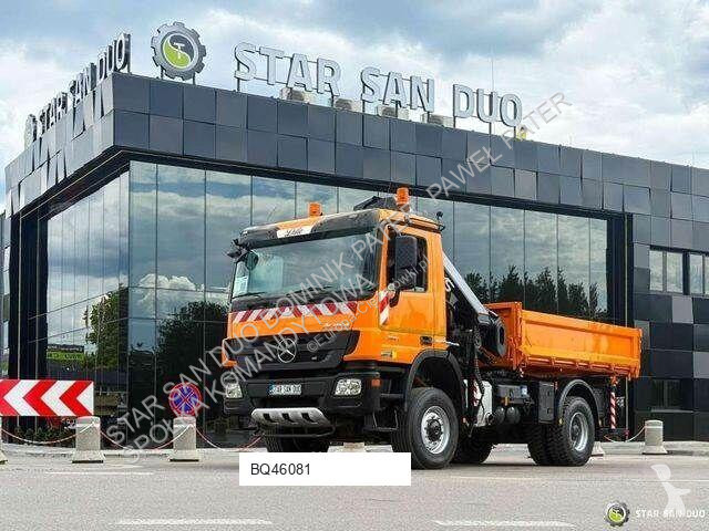 Camion Mercedes 1841 AK 4x4 Hiab 288E-7 Crane...