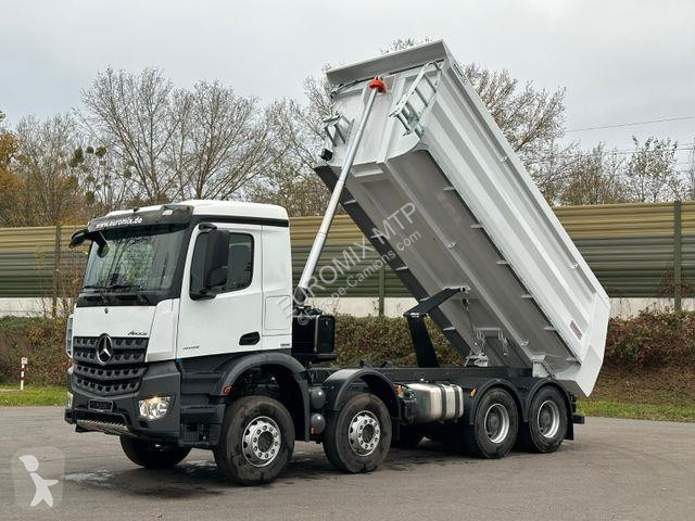 Lastbil  AROCS 5 4145 8X4 E6e EuromixMTP 18m³...