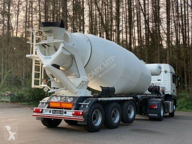 Lastbil Euromix 12m³ Betonmischer-Auflieger