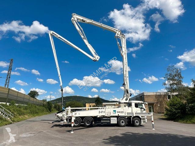 Lastbil Volvo FMX 500 8x4 SWAN 47m Betonpumpe...