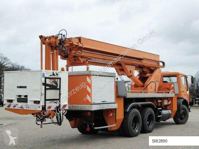 Nacelle Mercedes 6x4, Ruthmann, 28m. 3. Sitz