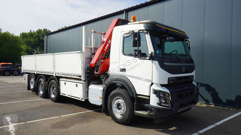 Kamion Volvo 460 8X4 OPEN BOX WITH HIAB X-HIPRO...