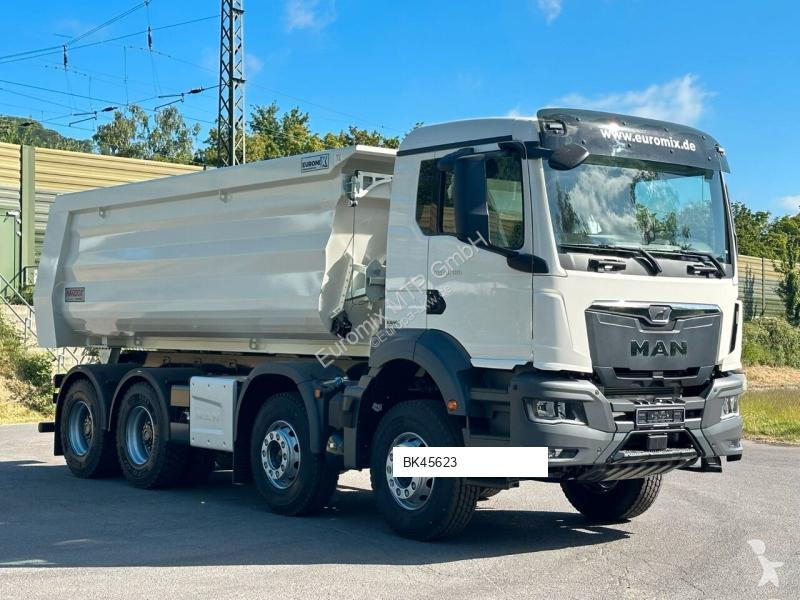 Lastbil MAN TGS BB 8X4 Euromix Mulden Kipper...