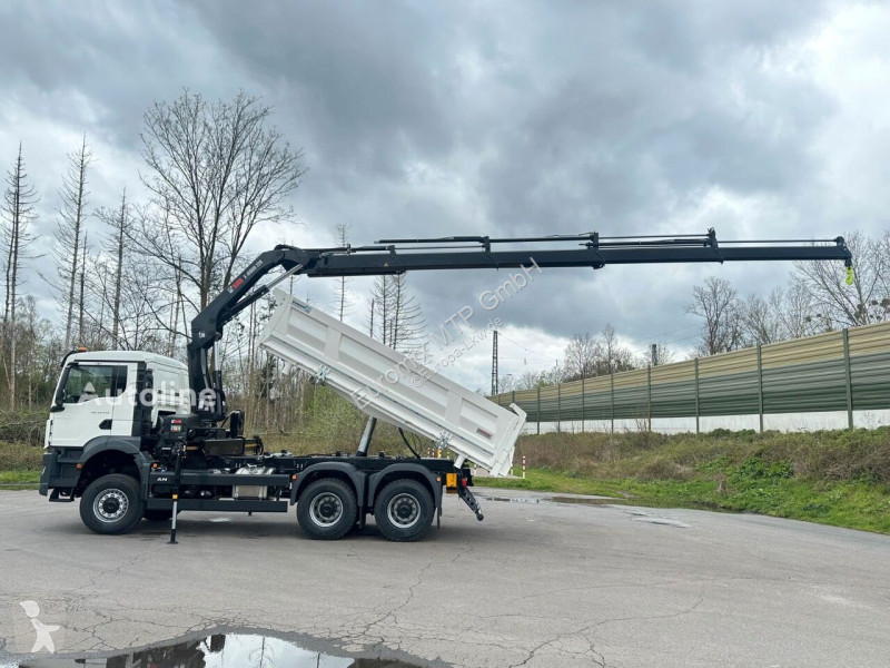 Lastbil MAN TGS 33.440 6x6 /3-Seiten- Kipper /...