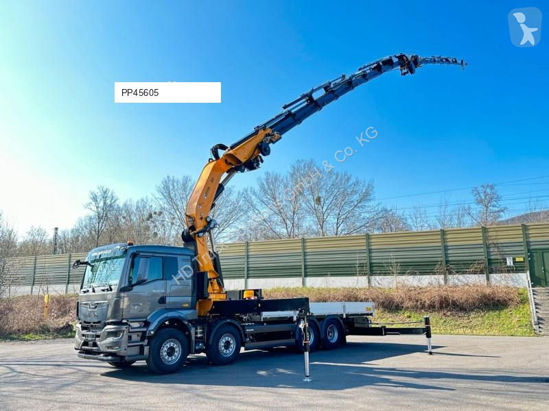 Lastbil MAN TGS 35.520 8X4 TG 3 EFFER 955-8s...