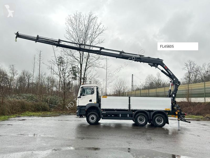 Kamion MAN TGS 33.440 6x6  Kran  HIAB X-HiPro...