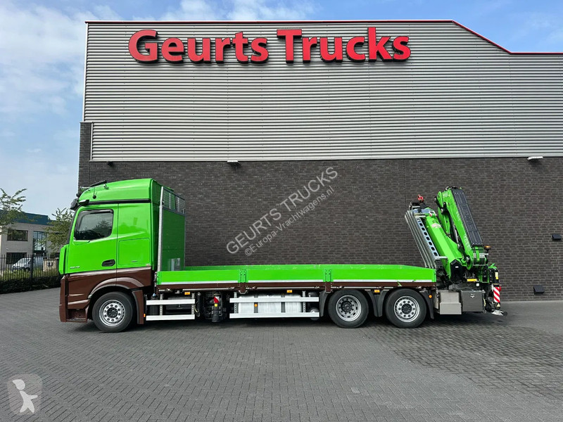 Camion Mercedes 2545 6X2 OPENLAADBAK MET FASSI...