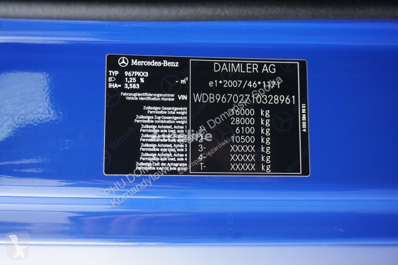 Vrachtwagen Mercedes ATEGO / 1630 / ACC / E 6 /...