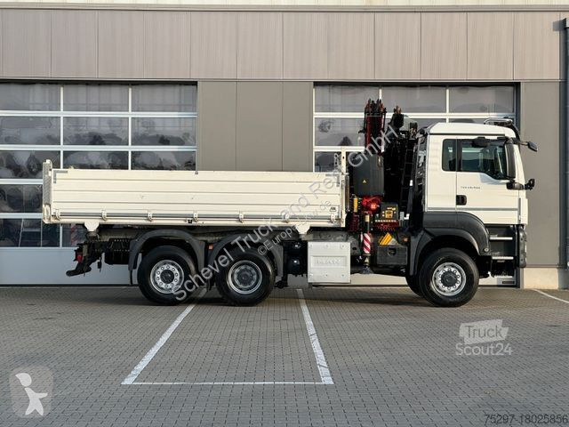 Camion MAN TGS 28.400 6x4-4 Dreiseitenkipper...