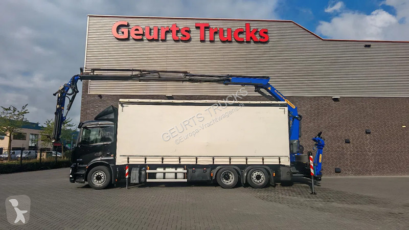 Kamion Mercedes 2536 6X2 SCHUIFZEIL MET...