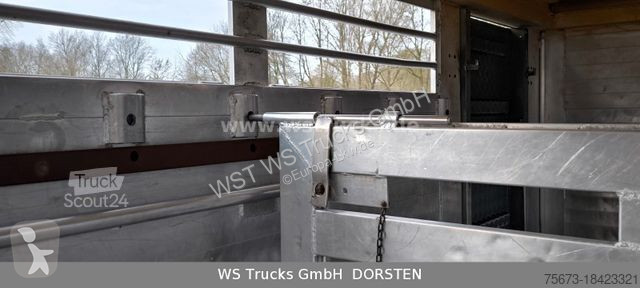 Camion Mercedes 1223 1 Stock Hohe Gitter...