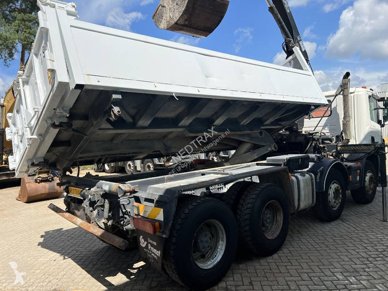 Camion Scania 400 8X4 KIER 2010 + HIAB Crane...