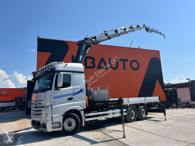 Camion Mercedes 2551 6x2 HIAB 377-6 HIPRO + JIB...