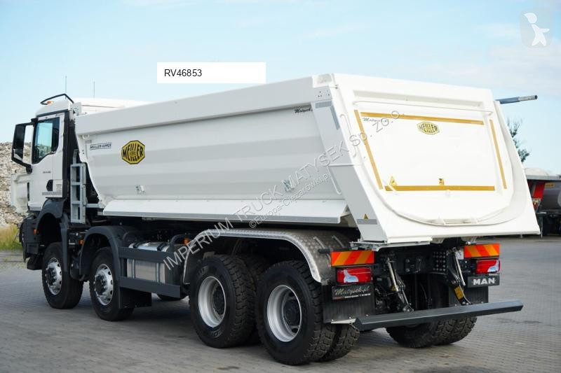 Lastbil MAN TGS / 8X6 / WYWROTKA TYLNOZSYPOWA /...