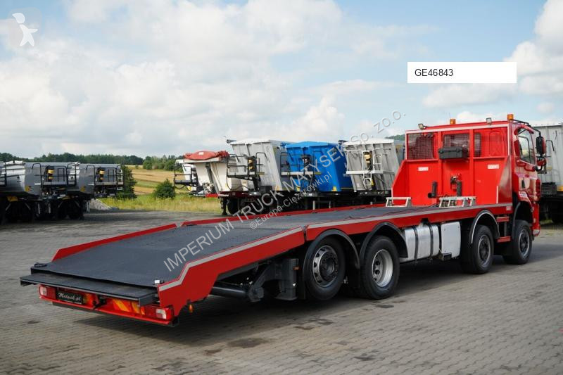 Camion DAF CF 480 / 8x2 / LAWETA / PLATFORMA /...