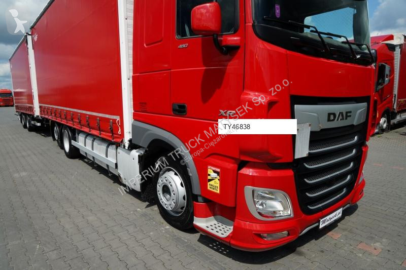Camion remorque DAF XF 480 / ZESTAW TANDEM 120...