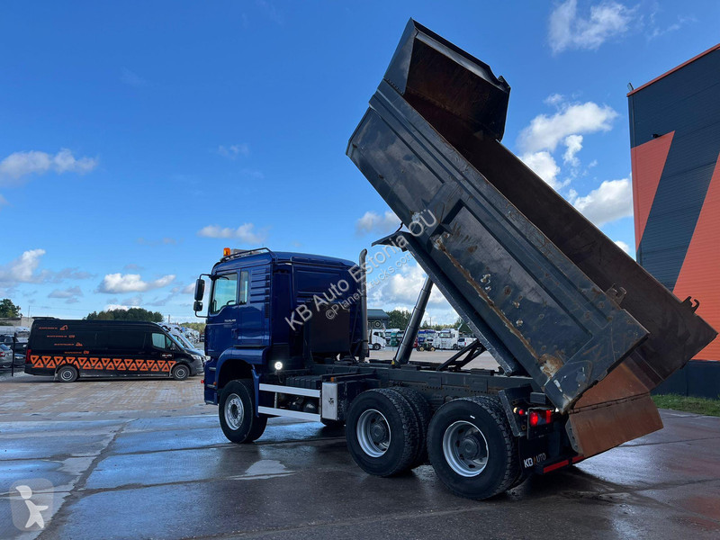 Lastbil MAN TGA 6x4 FULL STEEL / BOX L=4581 mm