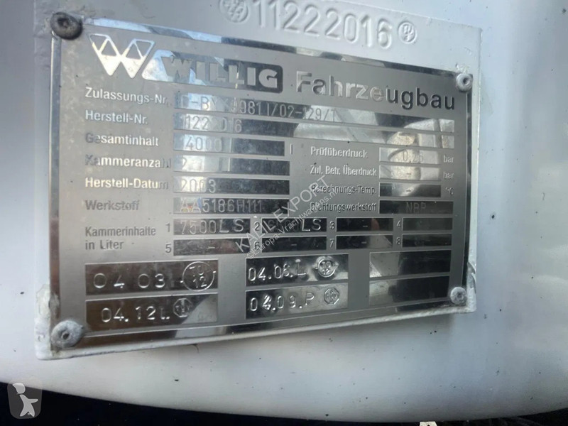 Kamion MAN 18.0 Fuel Tank Truck 14.000L Manual...