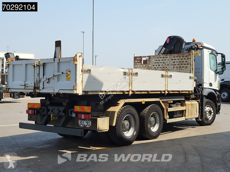 Lastbil Mercedes 2636 6X4 8m3 Forez Bennes...